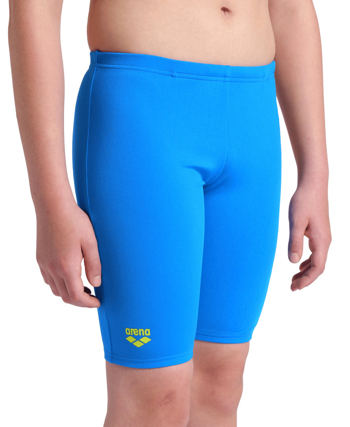 Arena Cactus Jammer Garçon - Maillot De Bain Longue Durée Anti-Chlore MaxLife UPF50+ - Bleu Cactus