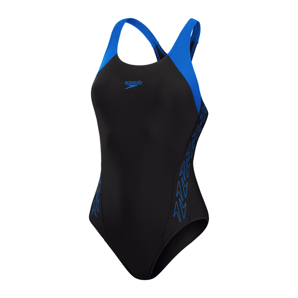Costume Speedo Eco Endurance+ Hyperboom Splice Racerback Navy/Blu Costume Speedo Eco Endurance+ Hyperboom Splice Racerback Navy/Blu